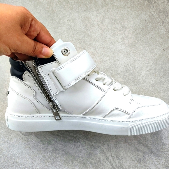ZADIG & VOLTAIRE White High-Top Sneakers - Picture 4 of 10